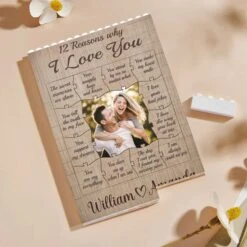 Custom Photo 12 Reasons Why I Love You - Couple Personalized Custom Vertical Rectangle Shaped Building Brick Blocks - Gift For Husband Wife, Anniversary 6 Custom Photo 12 Reasons Why I Love You - Couple Personalized Custom Vertical Rectangle Shaped Building Brick Blocks - Gift For Husband Wife, Anniversary -Pawfect House Store 67a5e90c951bf