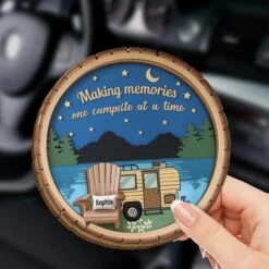 Making Memories One Campsite At A Time - Family Personalized Custom Car Visor Clip - Gift For Yourself, Best Friends, Siblings, Family Members 6 Making Memories One Campsite At A Time - Family Personalized Custom Car Visor Clip - Gift For Yourself, Best Friends, Siblings, Family Members -Pawfect House Store 67a5ed596cc35