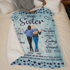 You Are The Sister I Got To Choose - Bestie Personalized Custom Blanket - Gift For Best Friends, BFF, Sisters 10 You Are The Sister I Got To Choose - Bestie Personalized Custom Blanket - Gift For Best Friends, BFF, Sisters -Pawfect House Store 67a5ef904b44f
