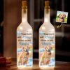 Custom Photo Your Light Will Always Shine In My Heart - Memorial Personalized Custom Bottle Lamp - Sympathy Gift For Pet Owners, Pet Lovers