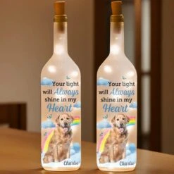 Custom Photo Your Light Will Always Shine In My Heart - Memorial Personalized Custom Bottle Lamp - Sympathy Gift For Pet Owners, Pet Lovers 7 Custom Photo Your Light Will Always Shine In My Heart - Memorial Personalized Custom Bottle Lamp - Sympathy Gift For Pet Owners, Pet Lovers -Pawfect House Store 67a94c0a3c721