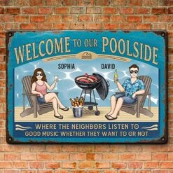 Smoke, Sip, And Savor - Couple Personalized Custom Home Decor Metal Sign - House Warming Gift For Yourself, Husband Wife, Best Friends, Family Members -Pawfect House Store 67a953df25d74