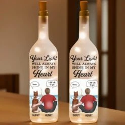 The Love You Gave Me Will Never Fade - Memorial Personalized Custom Bottle Lamp - Sympathy Gift For Pet Owners, Pet Lovers 7 The Love You Gave Me Will Never Fade - Memorial Personalized Custom Bottle Lamp - Sympathy Gift For Pet Owners, Pet Lovers -Pawfect House Store 67a95ca4431c8