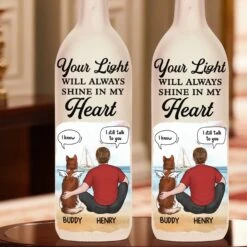 The Love You Gave Me Will Never Fade - Memorial Personalized Custom Bottle Lamp - Sympathy Gift For Pet Owners, Pet Lovers 8 The Love You Gave Me Will Never Fade - Memorial Personalized Custom Bottle Lamp - Sympathy Gift For Pet Owners, Pet Lovers -Pawfect House Store 67a95ca489801