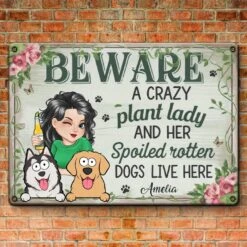 My Happy Place - Dog Personalized Custom Home Decor Metal Sign - House Warming Gift For Pet Owners, Pet Lovers 7 My Happy Place - Dog Personalized Custom Home Decor Metal Sign - House Warming Gift For Pet Owners, Pet Lovers -Pawfect House Store 67a9848ab4a7e