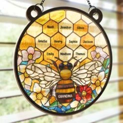 Every Grandchild Is A Grand Blessing - Family Personalized Window Hanging Suncatcher - Gift For Mom, Grandma 8 Every Grandchild Is A Grand Blessing - Family Personalized Window Hanging Suncatcher - Gift For Mom, Grandma -Pawfect House Store 67a9b8009b335