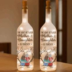 A Bond Built On Laughter, Love - Family Personalized Custom Bottle Lamp - Gift For Mom, Daughter 7 A Bond Built On Laughter, Love - Family Personalized Custom Bottle Lamp - Gift For Mom, Daughter -Pawfect House Store 67a9d32937f57