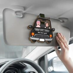 Custom Photo Safe Travels, We Love You Lots - Family Personalized Custom Car Visor Clip - Gift For Family Members 7 Custom Photo Safe Travels, We Love You Lots - Family Personalized Custom Car Visor Clip - Gift For Family Members -Pawfect House Store 67aabdaeba45c