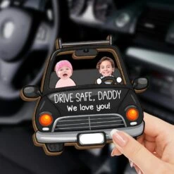 Custom Photo Safe Travels, We Love You Lots - Family Personalized Custom Car Visor Clip - Gift For Family Members 6 Custom Photo Safe Travels, We Love You Lots - Family Personalized Custom Car Visor Clip - Gift For Family Members -Pawfect House Store 67aabdb10f344