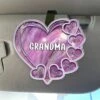 My Kids, My Forever Love - Family Personalized Custom Car Visor Clip - Gift For Mom, Grandma