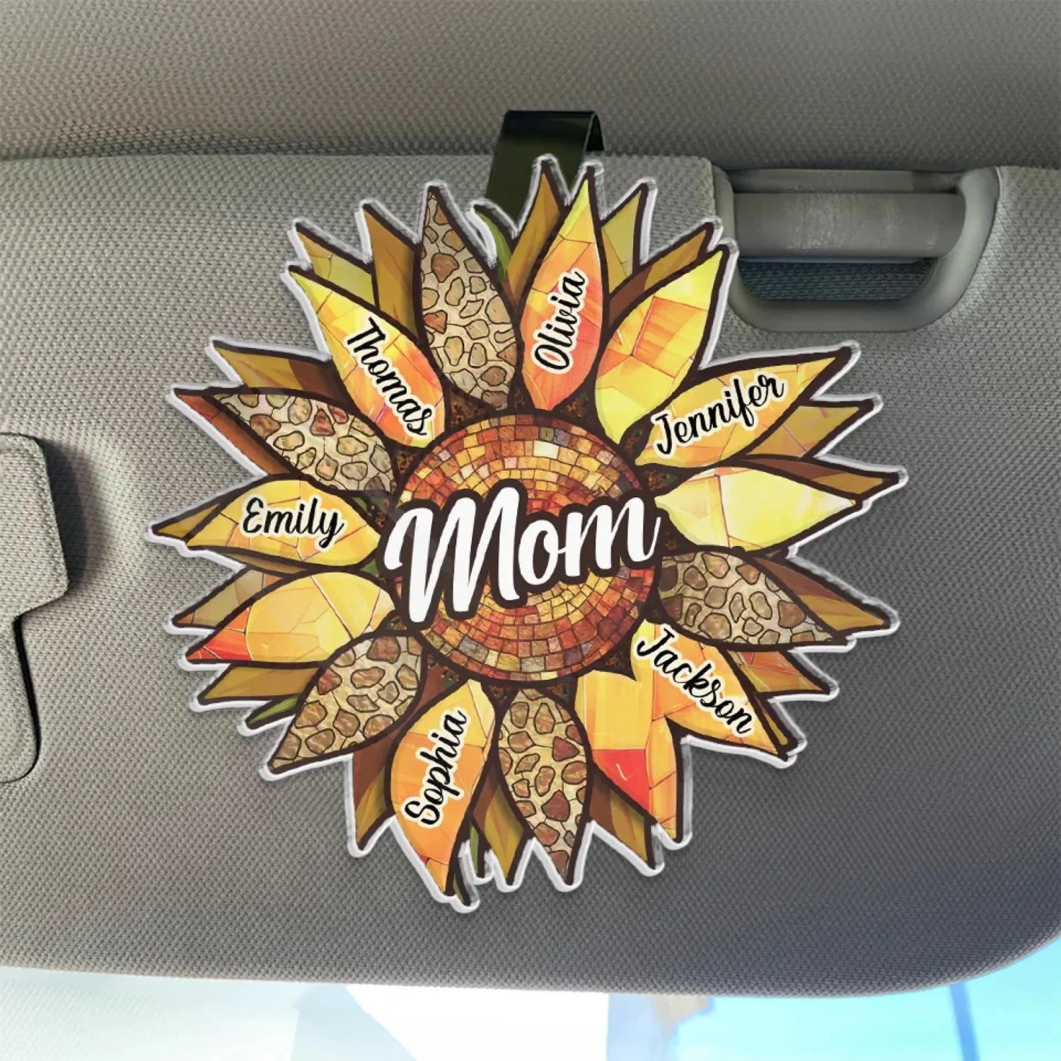 Grandparenting Is Love Without Limits - Family Personalized Custom Car Visor Clip - Gift For Mom, Grandma 1 Grandparenting Is Love Without Limits - Family Personalized Custom Car Visor Clip - Gift For Mom, Grandma