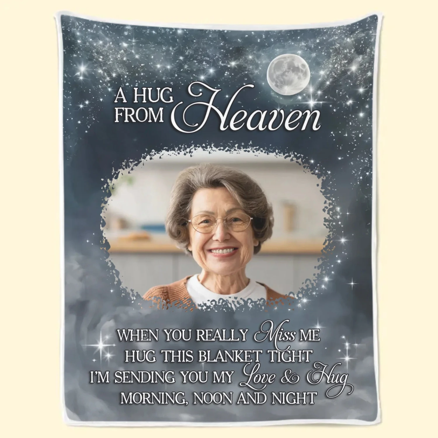 Custom Photo Until I See You Again - Memorial Personalized Custom Blanket - Sympathy Gift For Family Members 2 Custom Photo Until I See You Again - Memorial Personalized Custom Blanket - Sympathy Gift For Family Members - Image 2