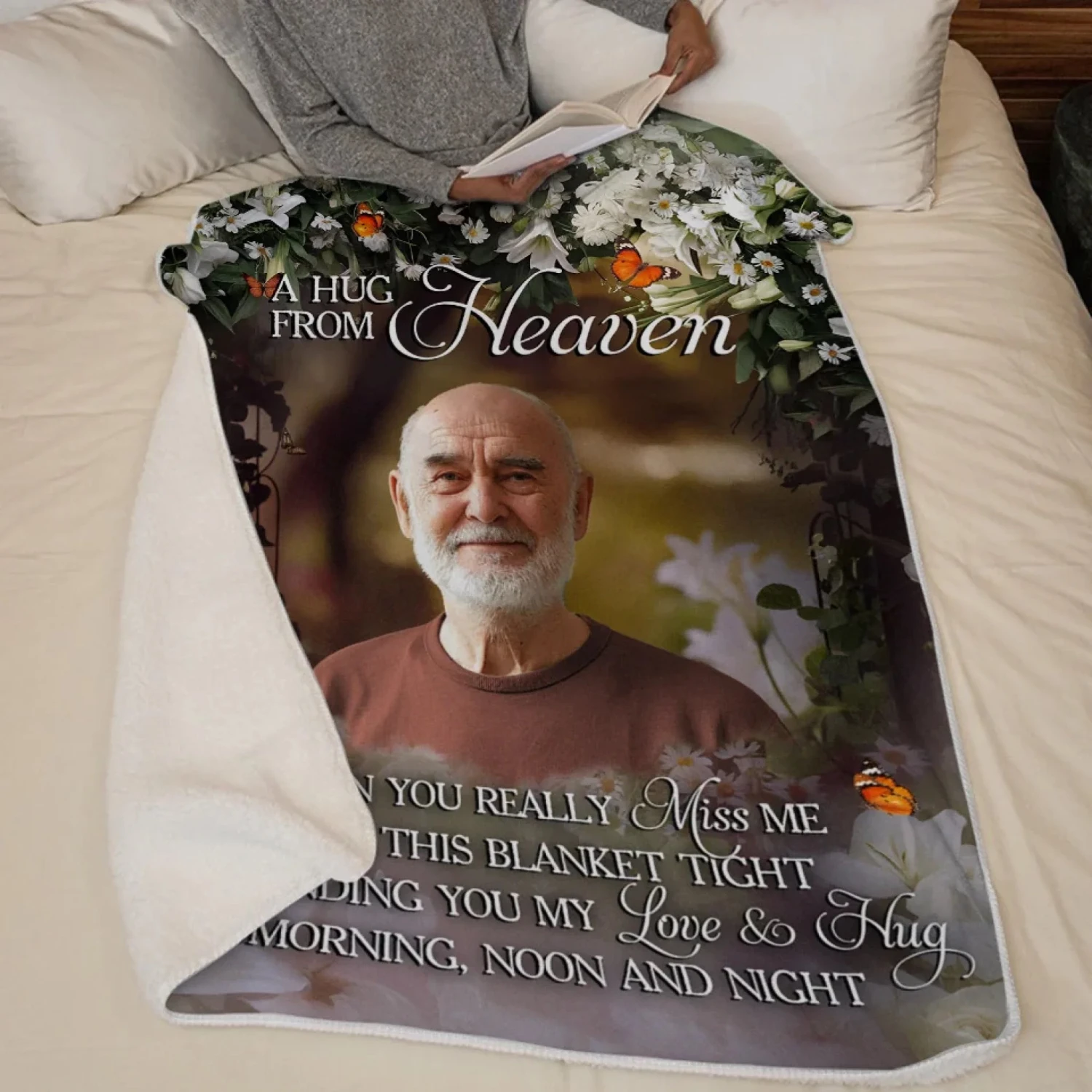 Custom Photo Remember The Best Times - Memorial Personalized Custom Blanket - Sympathy Gift For Family Members 3 Custom Photo Remember The Best Times - Memorial Personalized Custom Blanket - Sympathy Gift For Family Members - Image 3