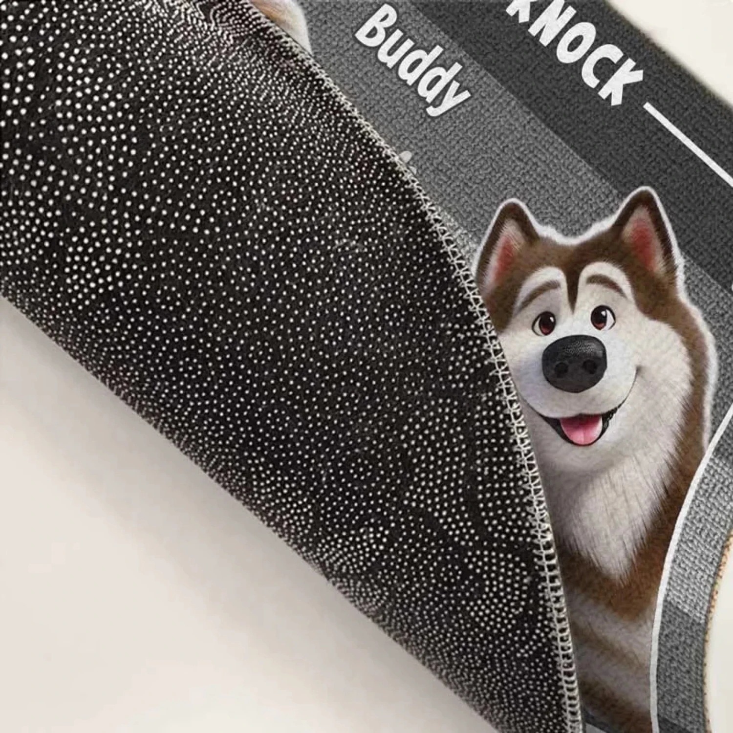 No Need To Knock, The Dog Already Alerted Me - Dog Personalized Custom Home Decor Decorative Mat - House Warming Gift For Pet Owners, Pet Lovers 4 No Need To Knock, The Dog Already Alerted Me - Dog Personalized Custom Home Decor Decorative Mat - House Warming Gift For Pet Owners, Pet Lovers - Image 4