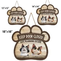 Freedom Is Just A Leap Away - Cat Personalized Custom Home Decor Wood Sign - House Warming Gift For Pet Owners, Pet Lovers 9 Freedom Is Just A Leap Away - Cat Personalized Custom Home Decor Wood Sign - House Warming Gift For Pet Owners, Pet Lovers -Pawfect House Store 67ac483e7fb91