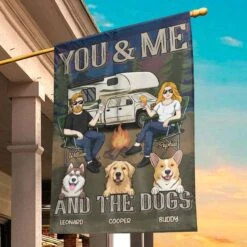 Just You, Me And Playful Tails - Dog Personalized Custom Flag - Gift For Husband Wife, Pet Owners, Pet Lovers 9 Just You, Me And Playful Tails - Dog Personalized Custom Flag - Gift For Husband Wife, Pet Owners, Pet Lovers -Pawfect House Store 67ac667c7c635