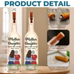 Mom Taught Me Everything - Family Personalized Custom Bottle Lamp - Gift For Mom, Daughter 9 Mom Taught Me Everything - Family Personalized Custom Bottle Lamp - Gift For Mom, Daughter -Pawfect House Store 67ac8083a96a6