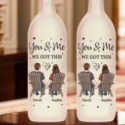 My Heart Found Its Match In You - Couple Personalized Custom Bottle Lamp - Gift For Husband Wife, Anniversary 8 My Heart Found Its Match In You - Couple Personalized Custom Bottle Lamp - Gift For Husband Wife, Anniversary -Pawfect House Store 67ac8e903abc2