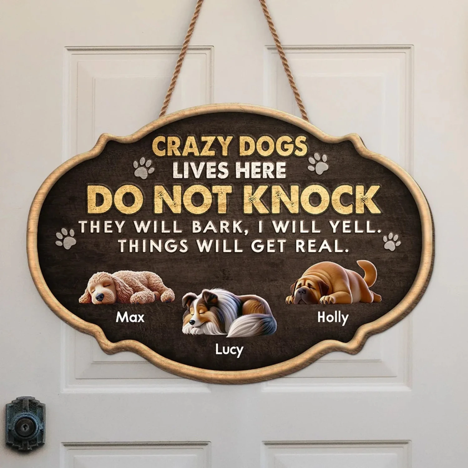 A Little Something To Make Your Space Feel Extra Special - Dog Personalized Custom Home Decor Wood Sign - House Warming Gift For Pet Owners, Pet Lovers 1 A Little Something To Make Your Space Feel Extra Special - Dog Personalized Custom Home Decor Wood Sign - House Warming Gift For Pet Owners, Pet Lovers