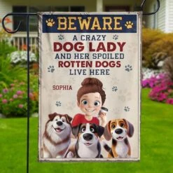 Rotten Dogs, Happy Hearts - Dog & Cat Personalized Custom Flag - Gift For Pet Owners, Pet Lovers 8 Rotten Dogs, Happy Hearts - Dog & Cat Personalized Custom Flag - Gift For Pet Owners, Pet Lovers -Pawfect House Store 67ad8a17bef1d