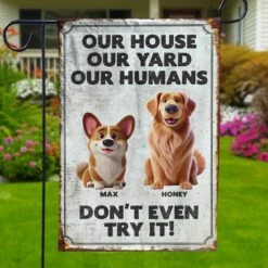 Protected By Paws And Jaws - Dog Personalized Custom Flag - Gift For Pet Owners, Pet Lovers 8 Protected By Paws And Jaws - Dog Personalized Custom Flag - Gift For Pet Owners, Pet Lovers -Pawfect House Store 67ad91c1879ab