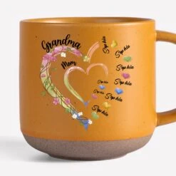 A Sweet Way To Celebrate Her Journey From Mom To Grandma - Family Personalized Custom Printed Pottery Mug - Gift For Mom, Grandma 10 A Sweet Way To Celebrate Her Journey From Mom To Grandma - Family Personalized Custom Printed Pottery Mug - Gift For Mom, Grandma -Pawfect House Store 67adeedc470f9