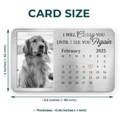 Custom Photo Always In My Heart, Forever My Friend - Memorial Personalized Custom Aluminum Wallet Card - Sympathy Gift For Pet Owners, Pet Lovers 8 Custom Photo Always In My Heart, Forever My Friend - Memorial Personalized Custom Aluminum Wallet Card - Sympathy Gift For Pet Owners, Pet Lovers -Pawfect House Store 67ae9926a384f