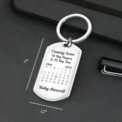 Custom Photo Waiting For The Sweetest Hello - Family Personalized Custom Keychain - Mother's Day, Baby Shower Gift, Gift For First Mom 10 Custom Photo Waiting For The Sweetest Hello - Family Personalized Custom Keychain - Mother's Day, Baby Shower Gift, Gift For First Mom -Pawfect House Store 67aea50dc5e1d