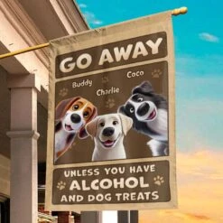 Brew For Me, Bones For You - Dog Personalized Custom Flag - Gift For Pet Owners, Pet Lovers -Pawfect House Store 67aed5d5308c1