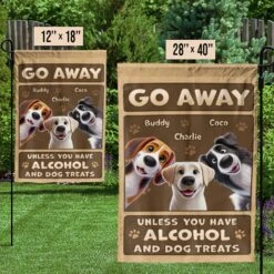 Brew For Me, Bones For You - Dog Personalized Custom Flag - Gift For Pet Owners, Pet Lovers -Pawfect House Store 67aed5d649b08