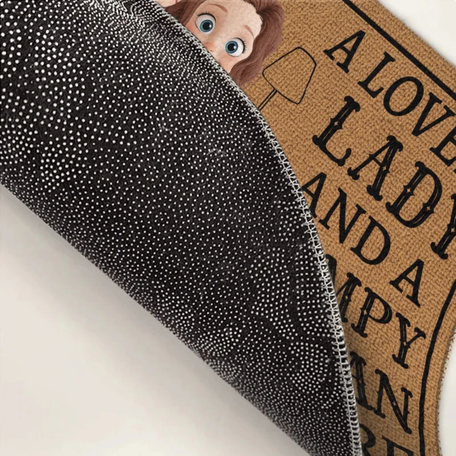 A Lovely Lady And A Grumpy Old Man Live Here - Couple Personalized Custom Home Decor Decorative Mat - House Warming Gift For Husband Wife, Anniversary 5 A Lovely Lady And A Grumpy Old Man Live Here - Couple Personalized Custom Home Decor Decorative Mat - House Warming Gift For Husband Wife, Anniversary - Image 5