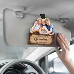 Custom Photo Together We Make A Family - Family Personalized Custom Car Visor Clip - Mother's Day, Gift For Family Members, Mom, Grandma 8 Custom Photo Together We Make A Family - Family Personalized Custom Car Visor Clip - Mother's Day, Gift For Family Members, Mom, Grandma -Pawfect House Store 67aeeaab64e50