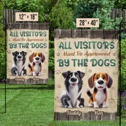 Stamped With A Paw Of Approval - Dog Personalized Custom Flag - Gift For Pet Owners, Pet Lovers 7 Stamped With A Paw Of Approval - Dog Personalized Custom Flag - Gift For Pet Owners, Pet Lovers -Pawfect House Store 67af000762f45