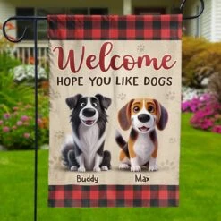 Paws, Play, Repeat - Dog Personalized Custom Flag - Gift For Pet Owners, Pet Lovers -Pawfect House Store 67af050f1124f