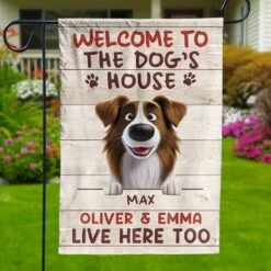 Home Of Barking Security And Unconditional Love - Dog Personalized Custom Flag - Gift For Pet Owners, Pet Lovers 10 Home Of Barking Security And Unconditional Love - Dog Personalized Custom Flag - Gift For Pet Owners, Pet Lovers -Pawfect House Store 67af1ff681e24