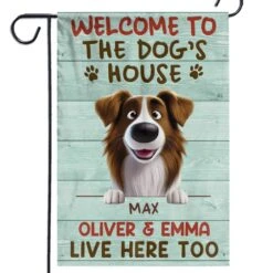 Home Of Barking Security And Unconditional Love - Dog Personalized Custom Flag - Gift For Pet Owners, Pet Lovers 8 Home Of Barking Security And Unconditional Love - Dog Personalized Custom Flag - Gift For Pet Owners, Pet Lovers -Pawfect House Store 67af1ff72cc77