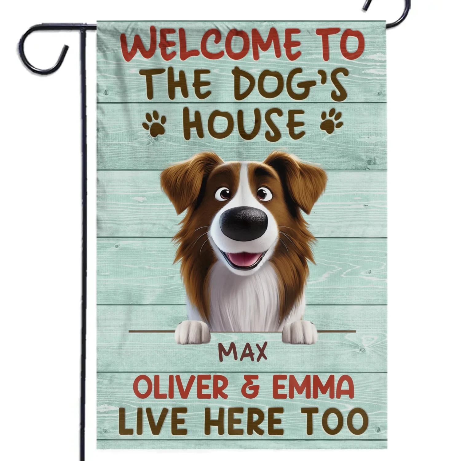 Home Of Barking Security And Unconditional Love - Dog Personalized Custom Flag - Gift For Pet Owners, Pet Lovers 3 Home Of Barking Security And Unconditional Love - Dog Personalized Custom Flag - Gift For Pet Owners, Pet Lovers - Image 3