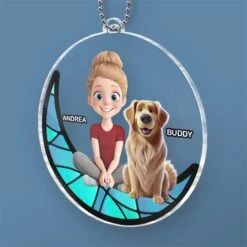 No Treat Can Match My Love For You - Dog & Cat Personalized Custom Car Ornament - Acrylic Custom Shaped - Gift For Pet Owners, Pet Lovers -Pawfect House Store 67b1c7914f5a3