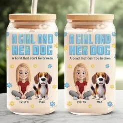 Best Friends Furever - Dog Personalized Custom Glass Cup, Iced Coffee Cup - Gift For Pet Owners, Pet Lovers 8 Best Friends Furever - Dog Personalized Custom Glass Cup, Iced Coffee Cup - Gift For Pet Owners, Pet Lovers -Pawfect House Store 67b2a2ebbd0db