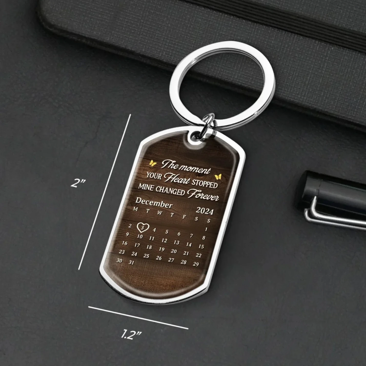 Custom Photo Your Spirit Shines On - Memorial Personalized Custom Keychain - Sympathy Gift For Family Members 5 Custom Photo Your Spirit Shines On - Memorial Personalized Custom Keychain - Sympathy Gift For Family Members - Image 5