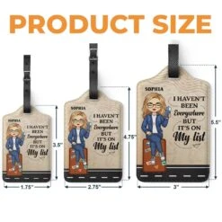 Travel Far, Live Fully - Travel Personalized Custom Luggage Tag - Holiday Vacation Gift, Gift For Adventure Travel Lovers 9 Travel Far, Live Fully - Travel Personalized Custom Luggage Tag - Holiday Vacation Gift, Gift For Adventure Travel Lovers -Pawfect House Store 67b2e7de50986