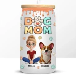 A Fur Mom’s Love Is Forever - Dog & Cat Personalized Custom Glass Cup, Iced Coffee Cup - Gift For Pet Owners, Pet Lovers 11 A Fur Mom’s Love Is Forever - Dog & Cat Personalized Custom Glass Cup, Iced Coffee Cup - Gift For Pet Owners, Pet Lovers -Pawfect House Store 67b2f28910917