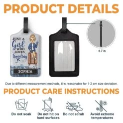 Keep Moving, Keep Exploring - Travel Personalized Custom Luggage Tag - Holiday Vacation Gift, Gift For Adventure Travel Lovers 8 Keep Moving, Keep Exploring - Travel Personalized Custom Luggage Tag - Holiday Vacation Gift, Gift For Adventure Travel Lovers -Pawfect House Store 67b2f5e0844d7