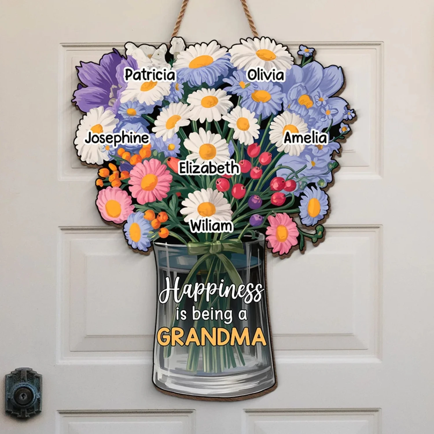 Perfect For The Woman Who Loves Every Moment With Her Grandkids - Family Personalized Custom Shaped Home Decor Wood Sign - House Warming Gift For Mom, Grandma 1 Perfect For The Woman Who Loves Every Moment With Her Grandkids - Family Personalized Custom Shaped Home Decor Wood Sign - House Warming Gift For Mom, Grandma