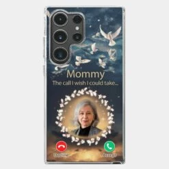 Custom Photo Because Every Memory Deserves A Special Place - Memorial Personalized Custom Clear Phone Case - Sympathy Gift For Family Members -Pawfect House Store 67b3544a75f0d