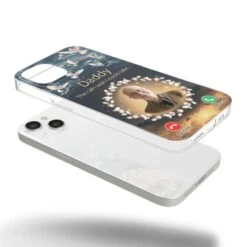 Custom Photo Because Every Memory Deserves A Special Place - Memorial Personalized Custom Clear Phone Case - Sympathy Gift For Family Members -Pawfect House Store 67b3549902002