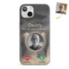 Custom Photo Because Their Love Continues To Guide You - Memorial Personalized Custom Clear Phone Case - Sympathy Gift For Family Members