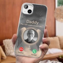 Custom Photo Because Their Love Continues To Guide You - Memorial Personalized Custom Clear Phone Case - Sympathy Gift For Family Members -Pawfect House Store 67b3588b51126