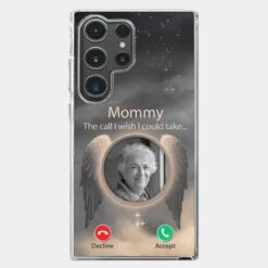 Custom Photo Because Their Love Continues To Guide You - Memorial Personalized Custom Clear Phone Case - Sympathy Gift For Family Members -Pawfect House Store 67b359a9190ec