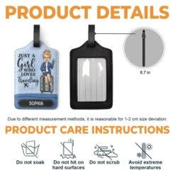 Go Where Your Heart Takes You - Travel Personalized Custom Luggage Tag - Holiday Vacation Gift, Gift For Adventure Travel Lovers -Pawfect House Store 67b3ec26ac432